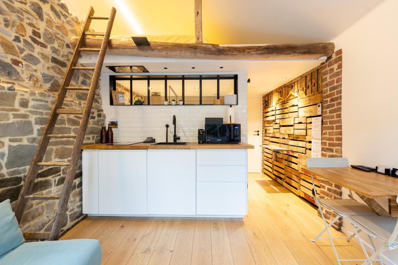Villa Tynil Saint Jean: Renovated Old Barn + Nordic Bath Aubel Exterior foto